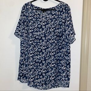 Banana Republic Leopard Patterned Top